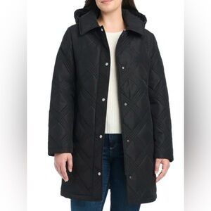 Jones New York Black Puffer Jacket